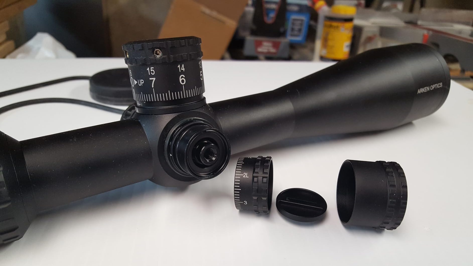 Arken Optics EPL4 6-24x50 FFP Lightweight Hunting Rifle Scope | 24.7oz, 30mm Tube, AZS Zero Stop, Illuminated VHR/VPR Reticle customer photo 2