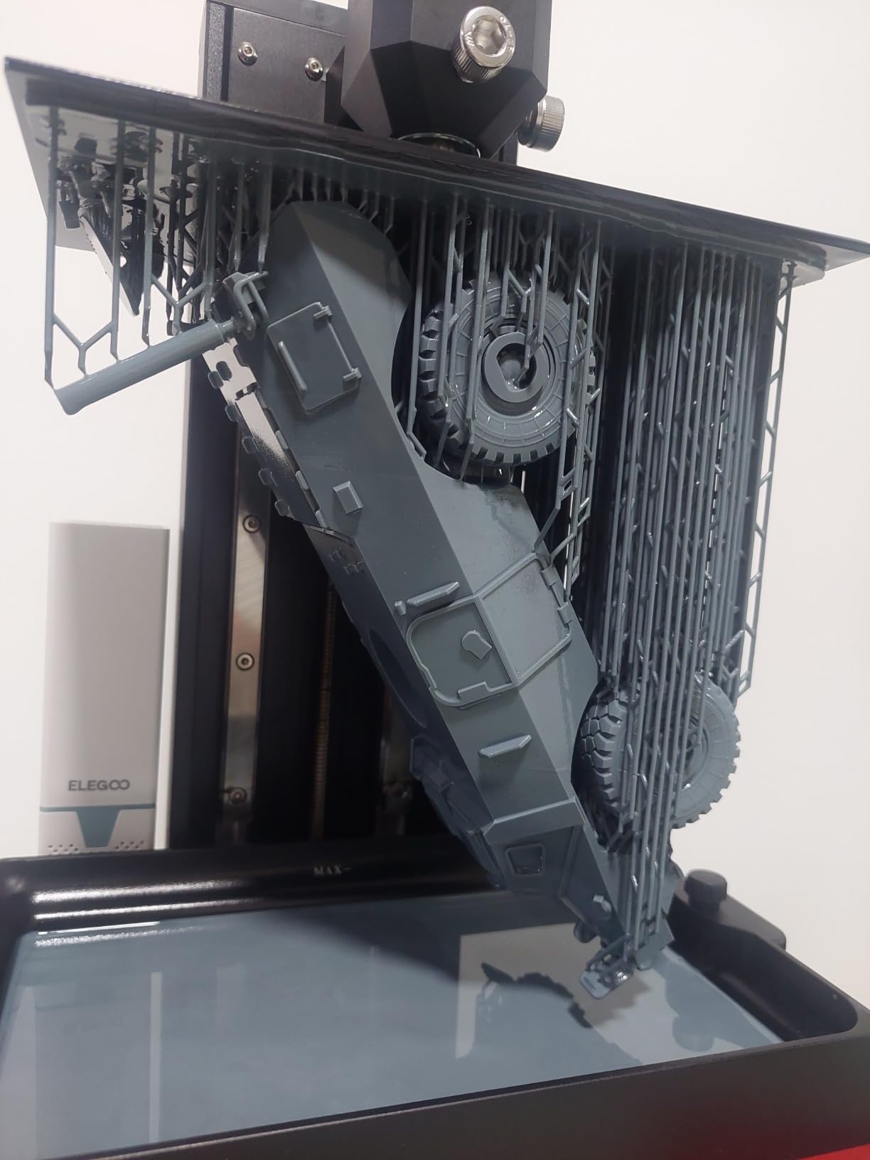 ELEGOO Saturn 3 MSLA 12K 3D Printer | Desktop Resin Impresora with 10-Inch Monochrome LCD, Voxeldance Tango Slicer, Large Printing Size of 8.62 × 4.84 × 9.84 inch customer photo 1
