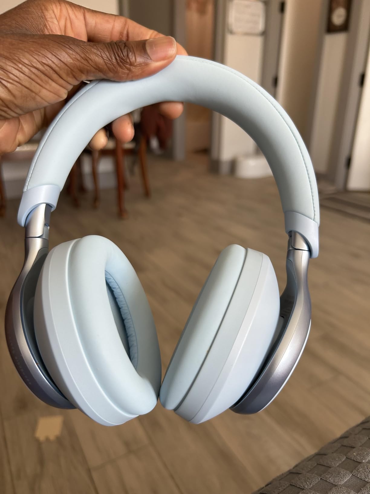 Soundcore Anker Space One ANC Over-Ear Headphones | Active Noise Cancelling, Comfortable Fit, Bluetooth, 40H ANC Playtime, App Control, LDAC Hi-Res, 3 Mics with AI, Travel-Ready customer photo 2
