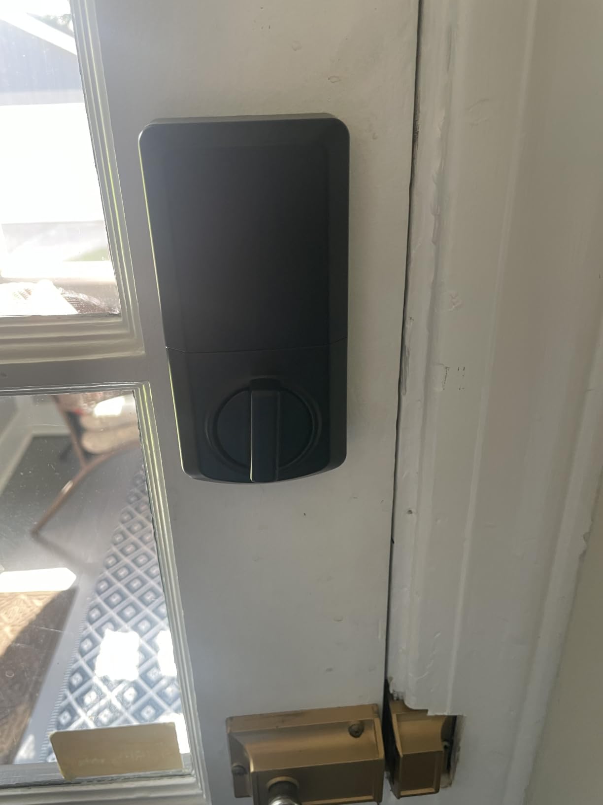 Kwikset Powerbolt 250 10-Button Keypad Satin Nickel Transitional Electronic Deadbolt Door Lock, Featuring Convenient Keyless Entry, Customizable User Codes, and Auto-Locking customer photo 2