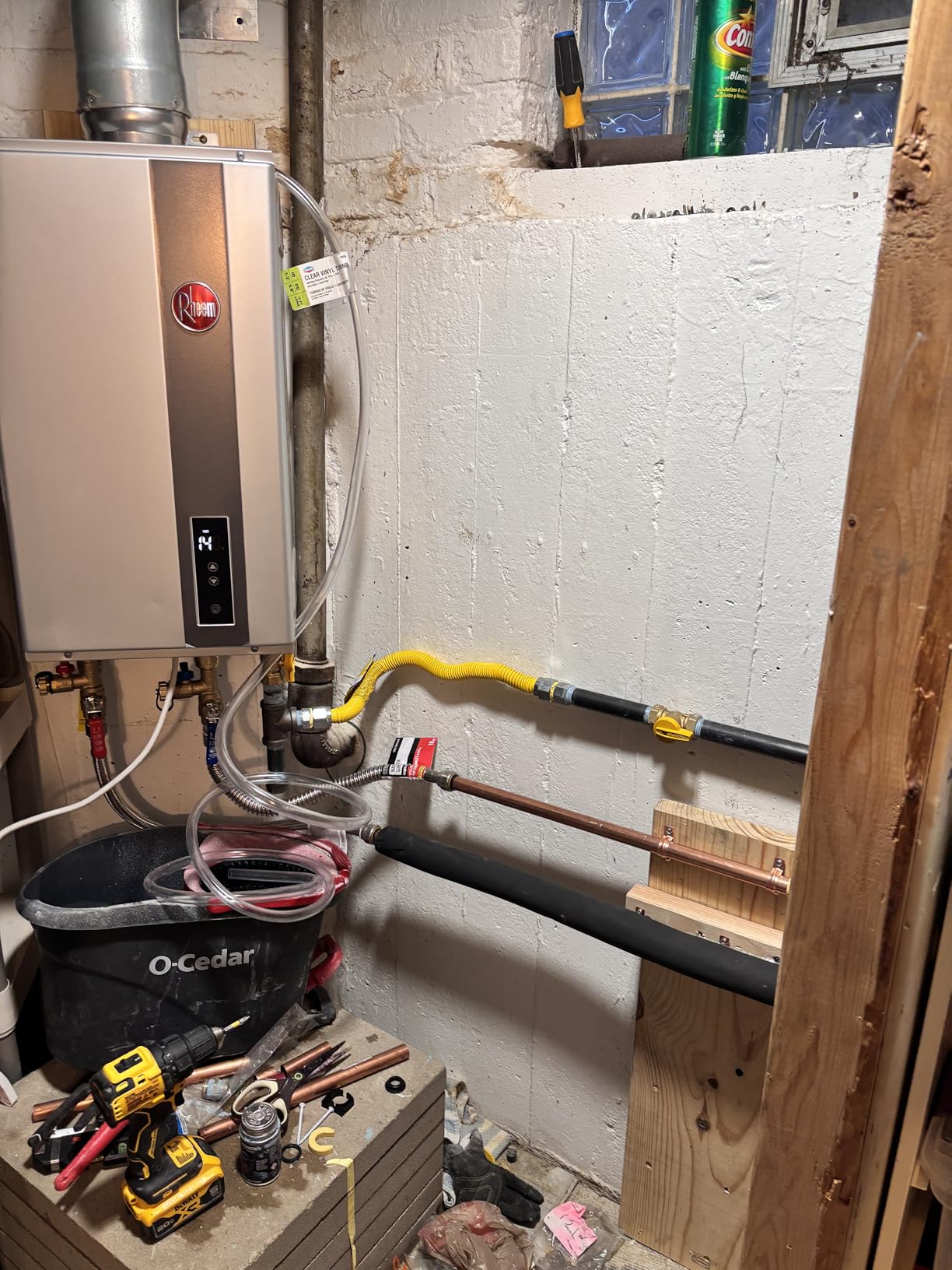Rheem RTG Series 7.0 GPM Natural Gas Tankless Water Heater Indoor | 160,000 BTUs High Efficiency On Demand, Continuous Hot Water | Non-Condensing customer photo 2