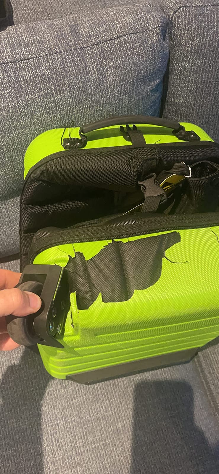 Sun Mountain Kube Golf Travel Bag, 2-Wheel Rolling System-Compact Storage Case customer photo 1