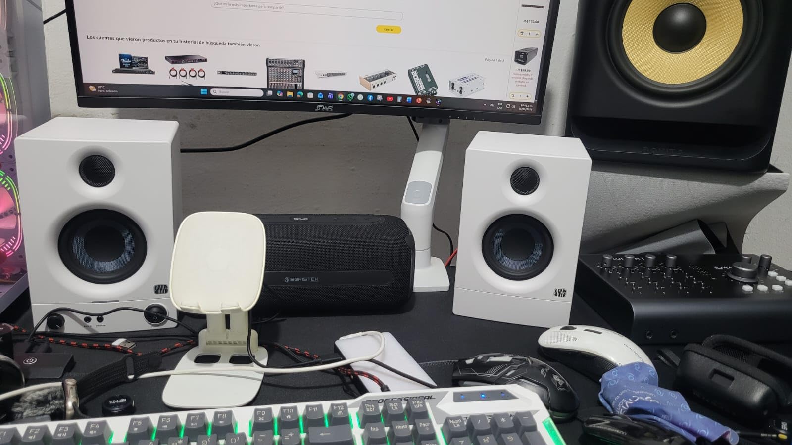 PreSonus Eris 3.5 Powered Studio Monitors, Pair - 3.5