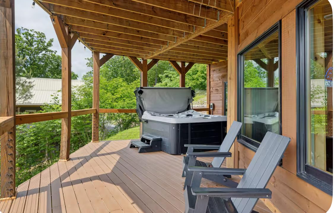 Poly Lumber Adirondack Chair, All-Weather Resistant Outdoor Patio Chairs, Look Like Wood, Pre-Assembled Outdoor Fire Pit Chair for Pool, Deck, Backyard, Garden, Black customer photo 2