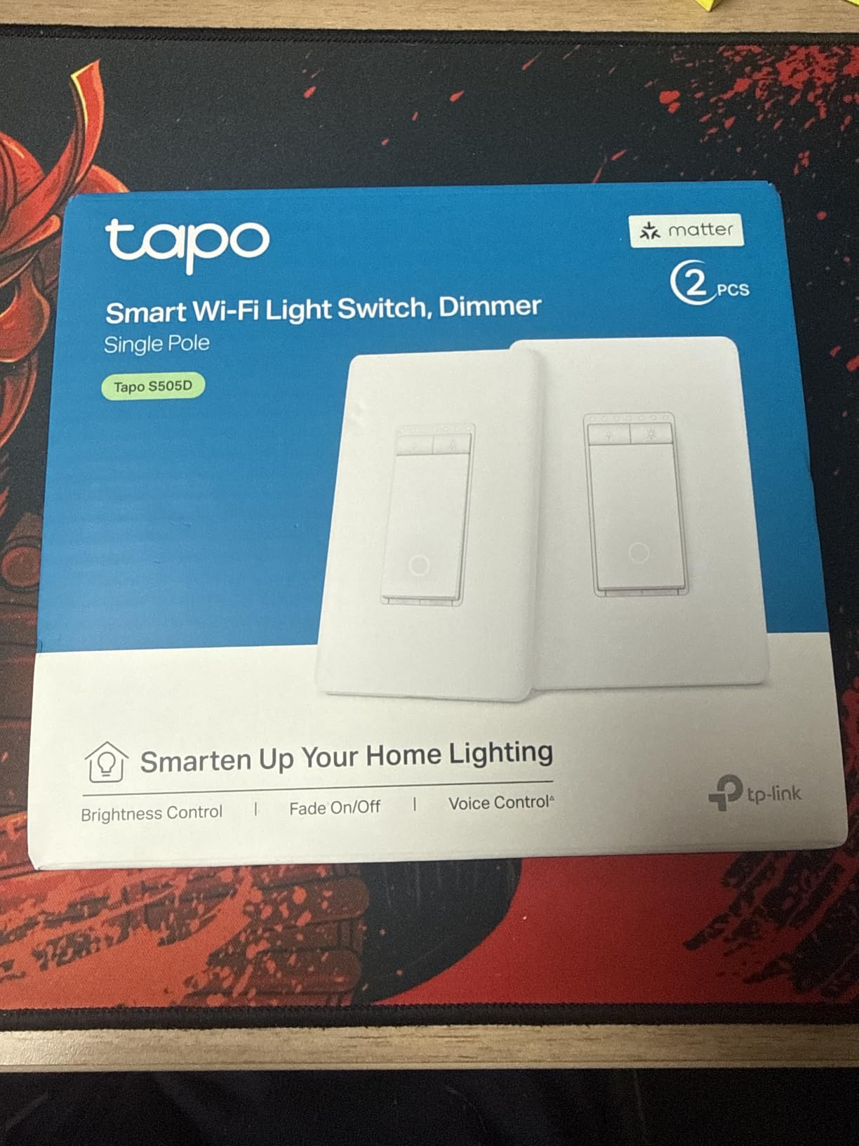 TP-Link Tapo Matter Smart Dimmer Switch: Voice Control w/Siri, Alexa & Google Assistant, UL Certified, Timer & Schedule, Easy Guided Install, Neutral Wire Required, Single Pole, Tapo S505D(2-Pack) customer photo 2