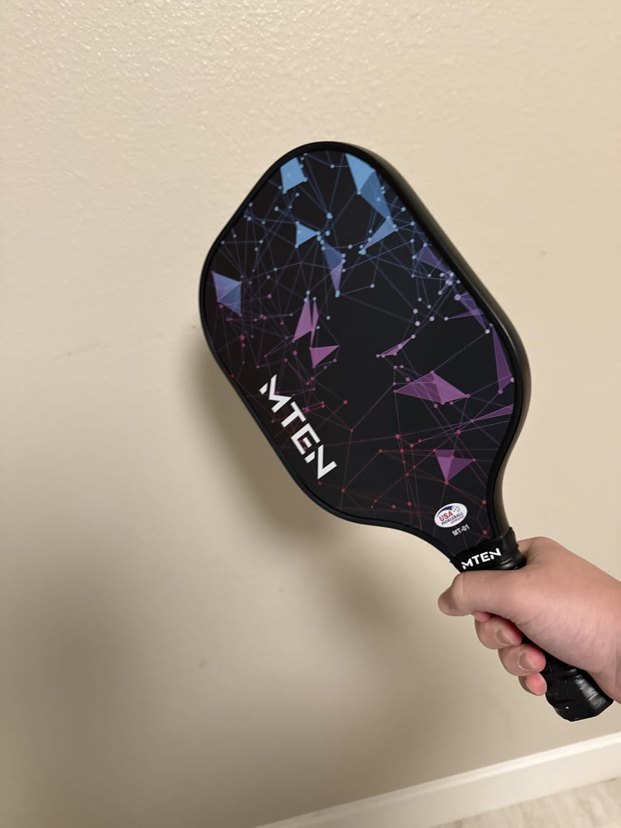 MTEN Pickleball Paddles Set of 2/4/1, USAPA Approved Fiberglass Rackets | Lightweight Set for Men, Women, Beginners & Intermediate customer photo 2