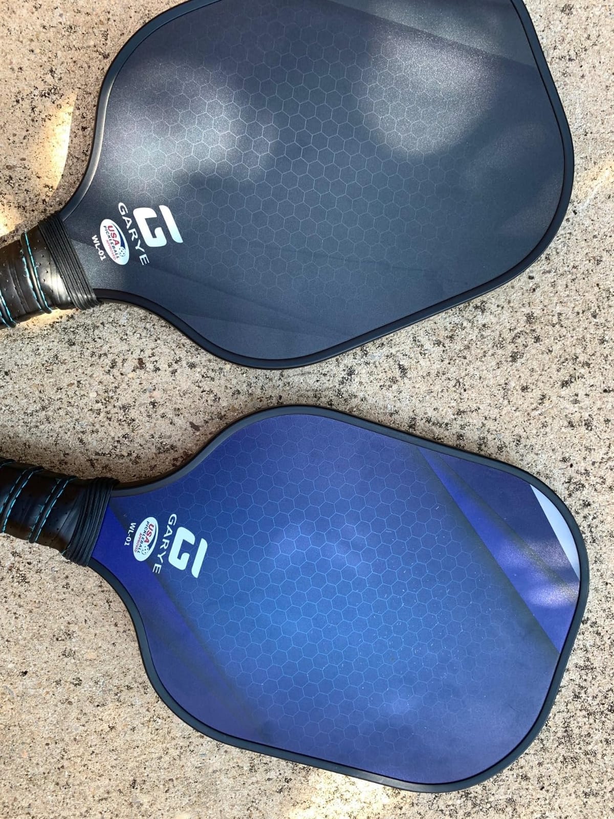 GARYE Pickleball Paddles Set of 2/4, USAPA Approved Carbon Fiber Pickleball Set, Lightweight Pickle Ball Rackets 2/4 Pack with 6 Balls, 1 Bag, Pair of Grip Tapes, Pickle Ball Paddle for Men and Women customer photo 2