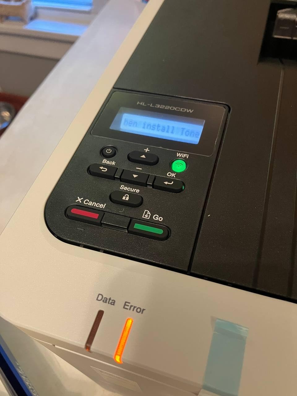 Brother HL-L3220CDW Wireless Color Laser Printer, 19 PPM, Duplex, Mobile Device Compatible customer photo 1