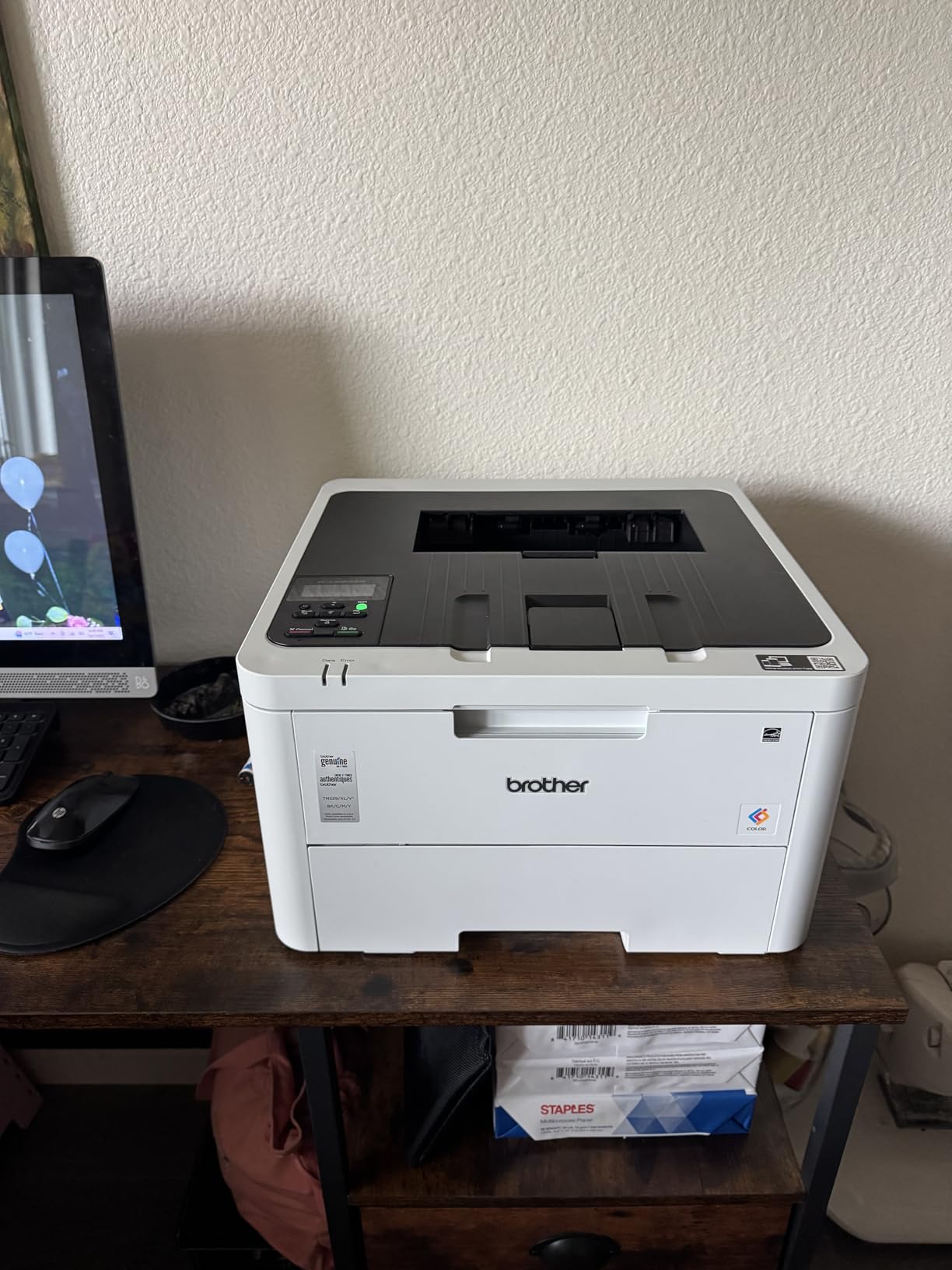 Brother HL-L3220CDW Wireless Color Laser Printer, 19 PPM, Duplex, Mobile Device Compatible customer photo 2