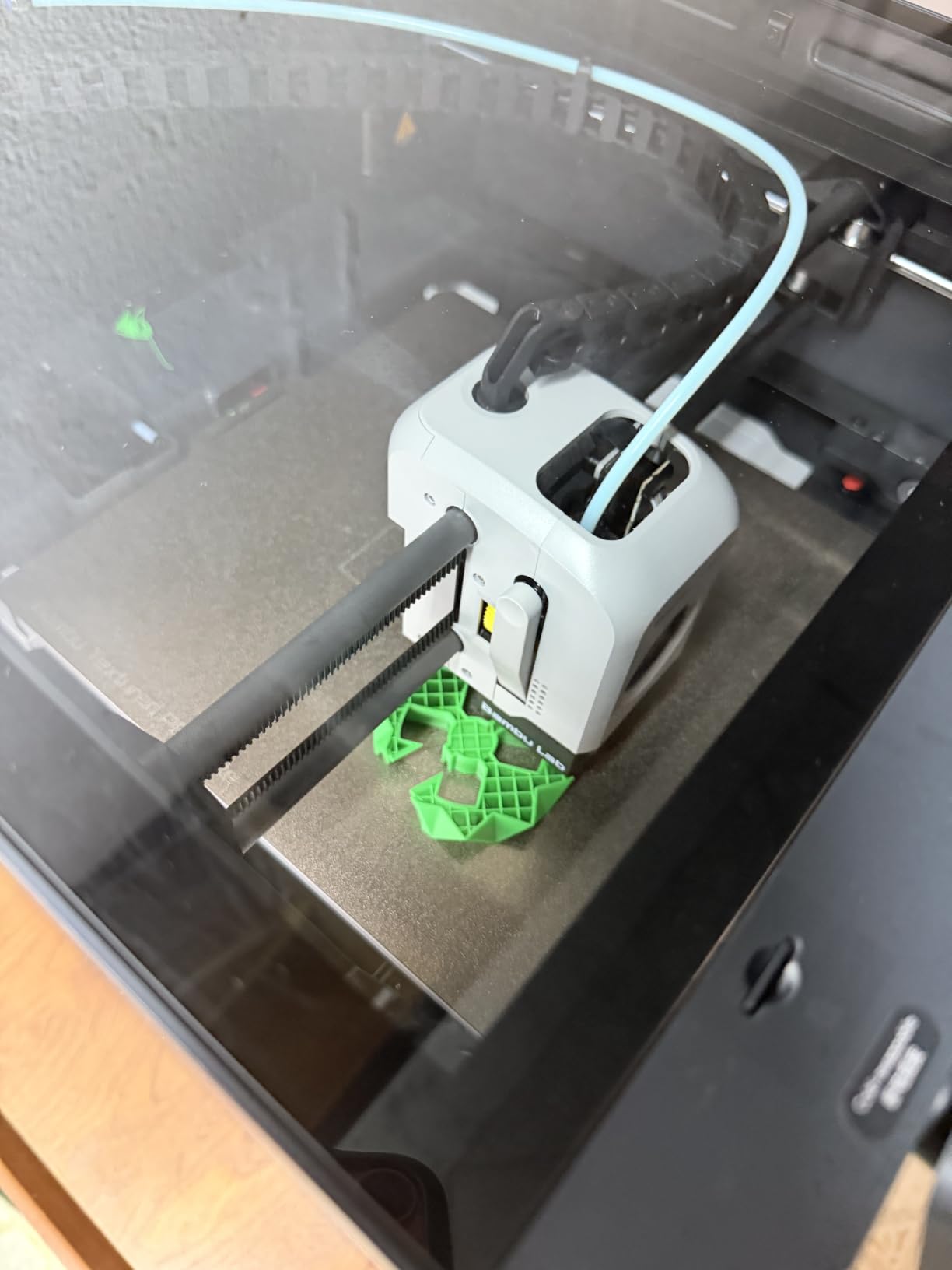 Bambu Lab P1S 3D Printer, Ready-to-Use FDM 3D Printer | Beginner-Friendly Ecosystem with MakerWorld Model Library, Enclosed CoreXY, High Speed & Precision Printing customer photo 2