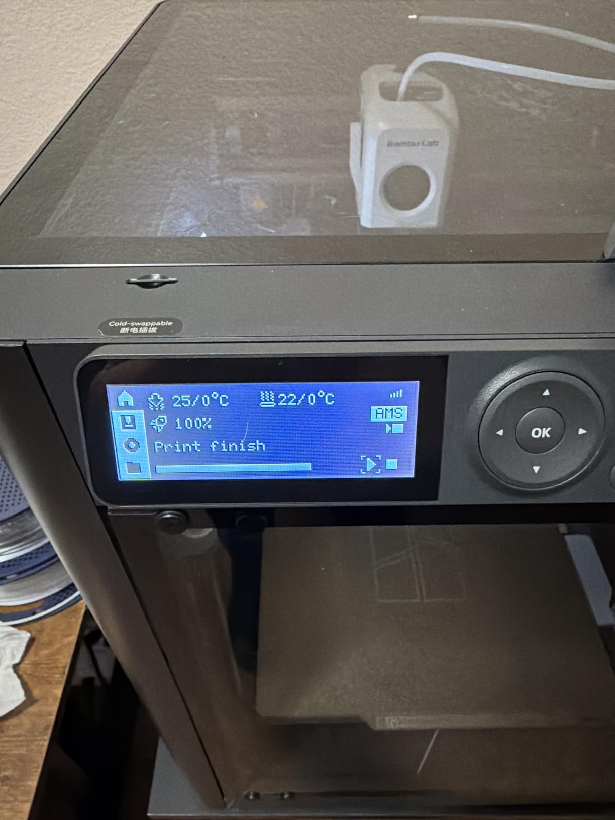 Bambu Lab P1S Combo, P1S 3D Printer and AMS, Multi-Color 3D Printing | High Speed & Precision CoreXY 3D Printer, Auto Bed Leveling, Ready-to-Use customer photo 2