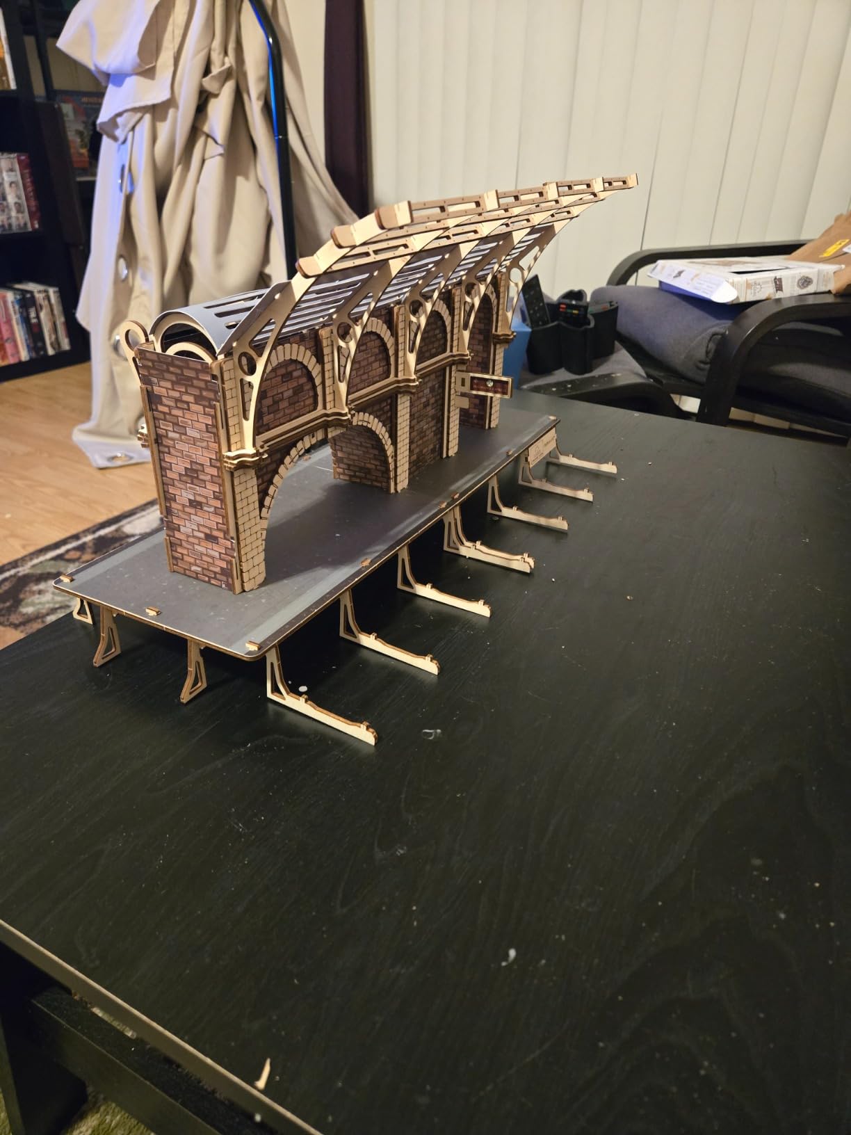 UGEARS Harry Potter Quidditch Pinball Machine - 3D Wooden Puzzles for Adults to Build, Mechanical Wooden Model Kits, Wood Brain Teaser Puzzles, Harry Potter 3D Puzzle Pinball Game for Christmas customer photo 2