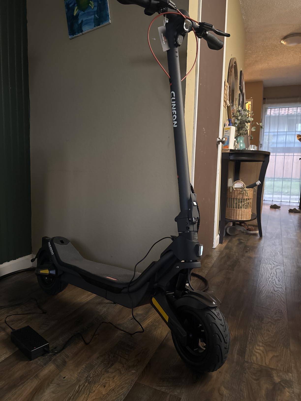 Electric Scooter- Electric Scooter for Aults,800/1000/1600W Peak,up to 19/25/31MPH,25-50Miles Range,220-330lb Load,Foldable E-Scooter for Adult Teens with Damping Adjustable Suspensions,Turn Signals customer photo 2