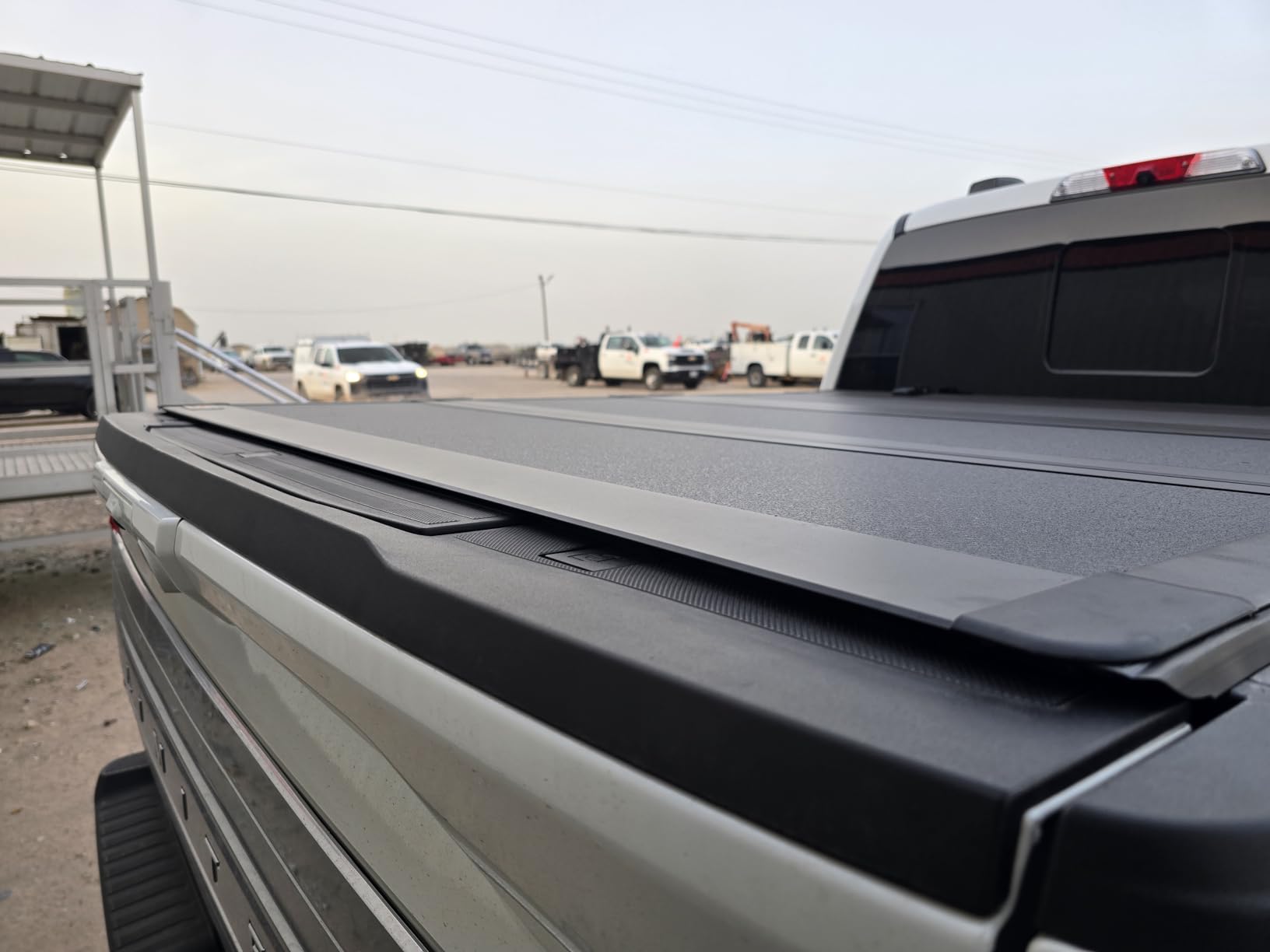 Rough Country Hard Tri-Fold Truck Bed Tonneau Cover for Ford F-150 (2021-26), Lightning (2022-26) customer photo 1
