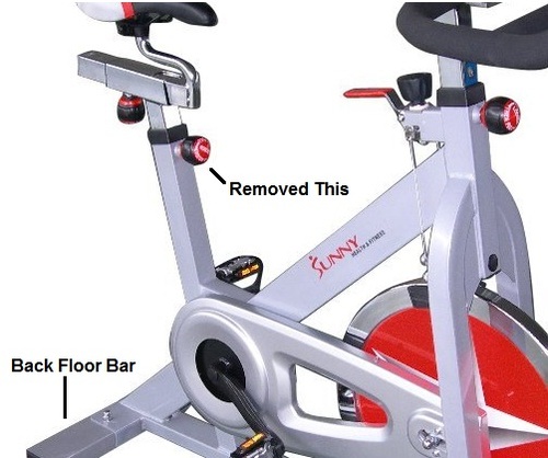 Sunny Health & Fitness Smart Indoor Cycling Exercise Bike for Home Cardio customer photo 2