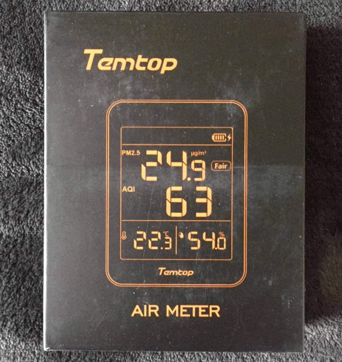 Temtop S1 PM2.5 Air Quality Monitor & Indoor Thermometer | AQI, Temperature & Humidity Monitor, Portable, 60-Day Battery Life customer photo 1
