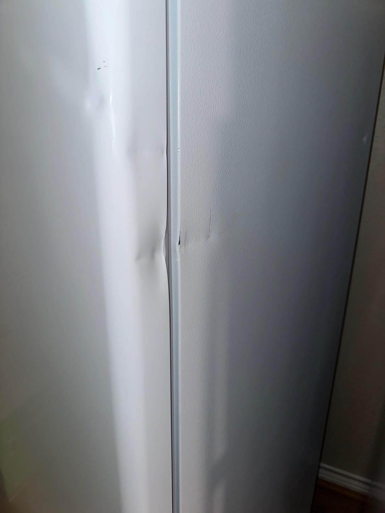 Hamilton Beach HBFRF1495 14 cu ft Upright Convertible Fridge/Freezer, Frost Free, Removable Glass Shelves, LED Interior Light, Stainless customer photo 2