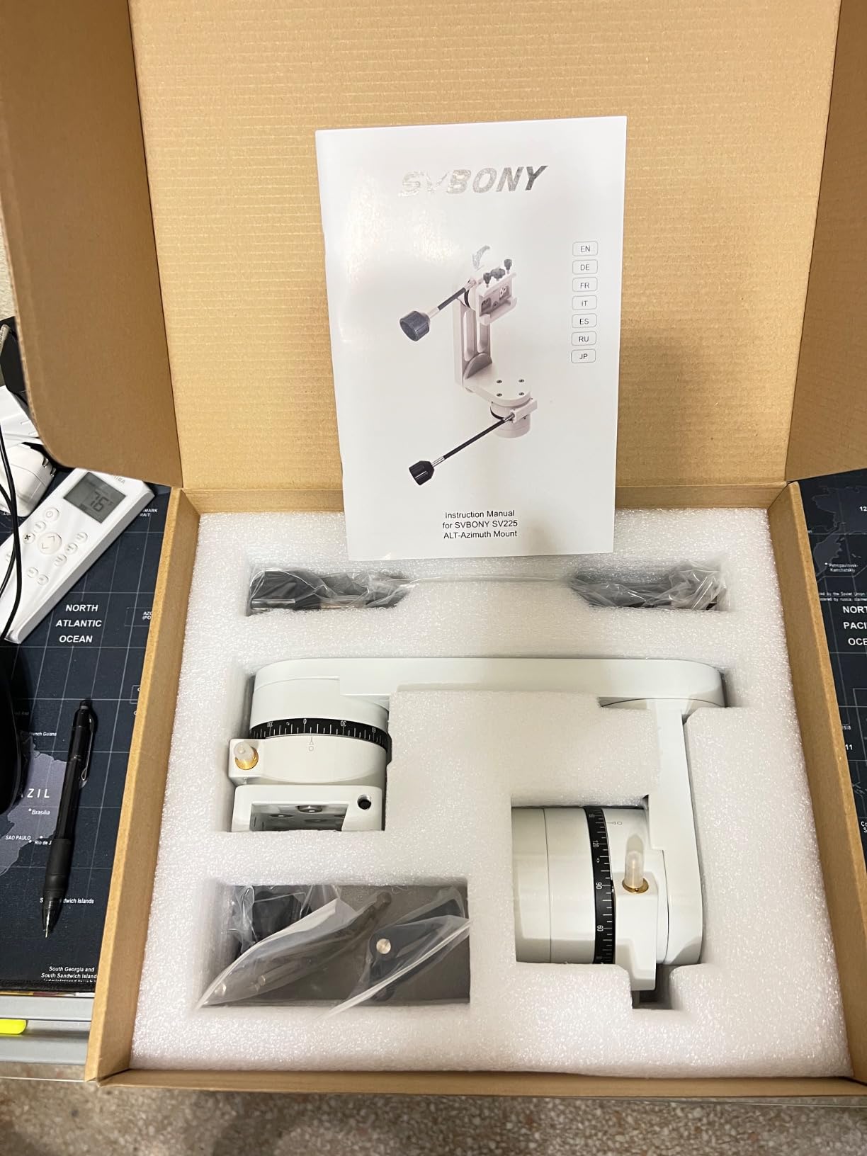 SVBONY SV225 Alt-Azimuth Mount, Load-Bearing 10kg, Adjustable Angle Mount | CNC Structure, Telescope Altazimuth, Fine Adjustment Shift, Variable Speed Gear customer photo 1