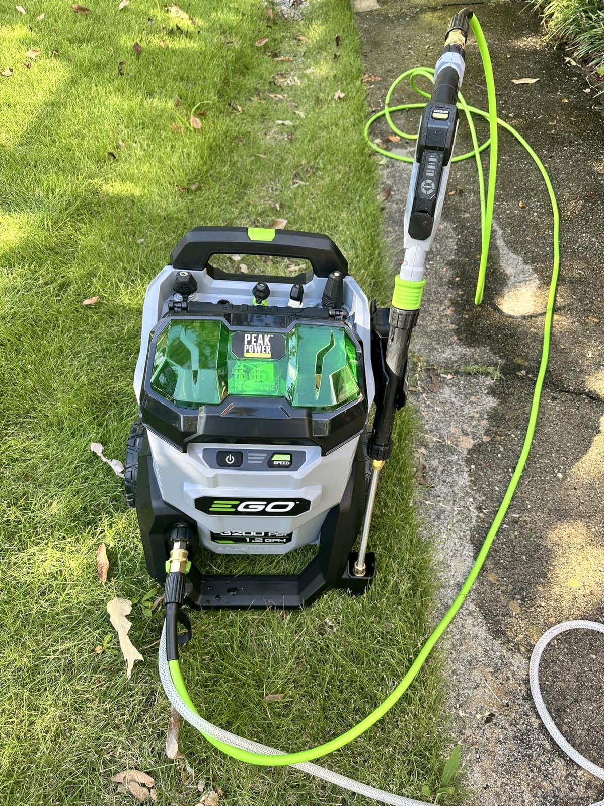 EGO Power+ Electric Pressure Washer, 3200 PSI Power Washer, Battery and Charger Not Included - HPW3200 customer photo 1