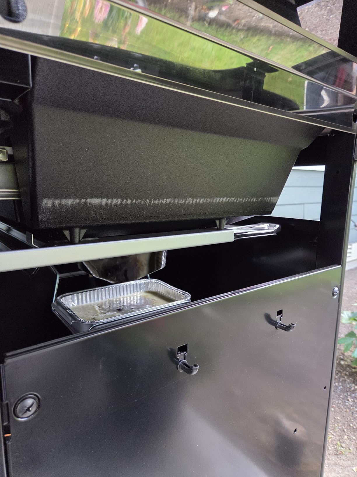 Weber Genesis S-415 Gas Grill, Natural Gas Grill, Stainless Steel BBQ Grill | 4 PureBlu Burners, Stainless-Steel Cooking Grates, Side Tables and Large Cooking Area, Weber Grill for Outdoor Cooking customer photo 2
