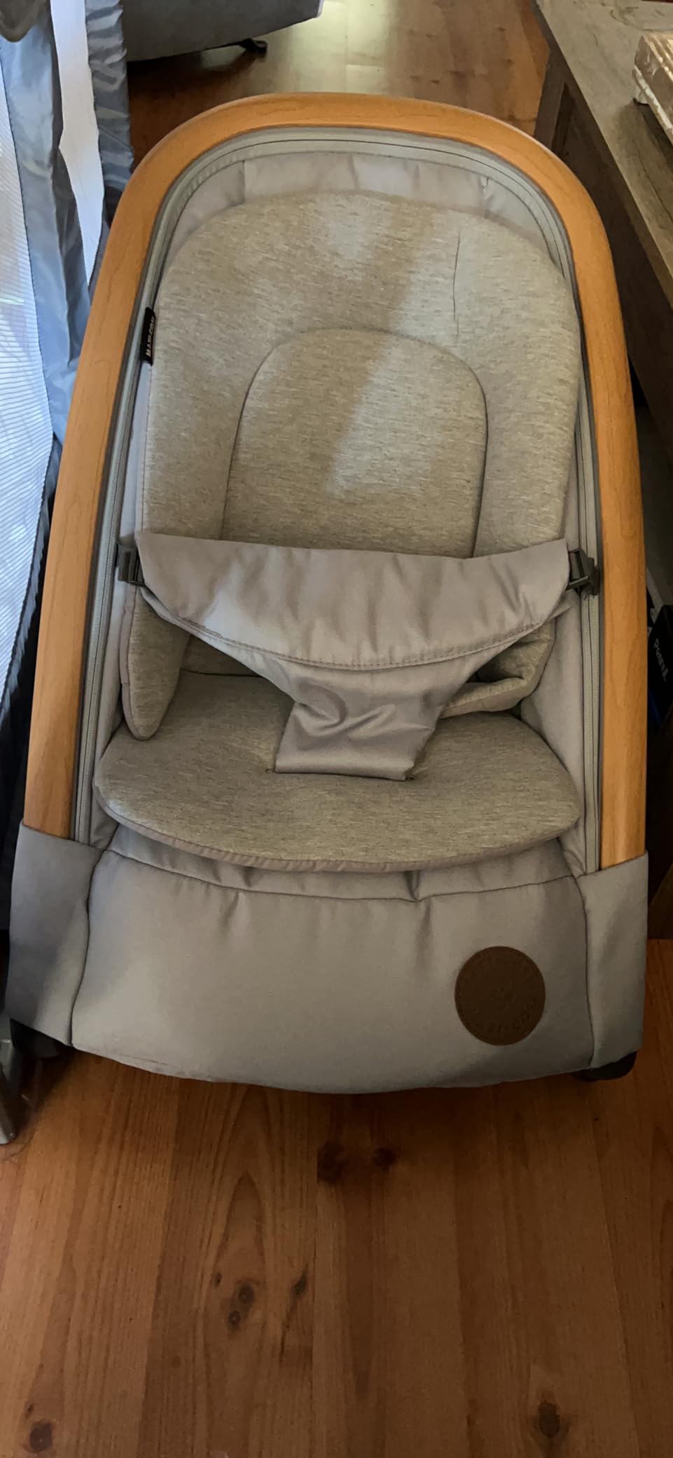 Maxi-Cosi Kori 2-in-1 Baby Bouncer Seat for Infants, Baby Rocker Chair, Portable Bouncer Chair, Classic Oat customer photo 1