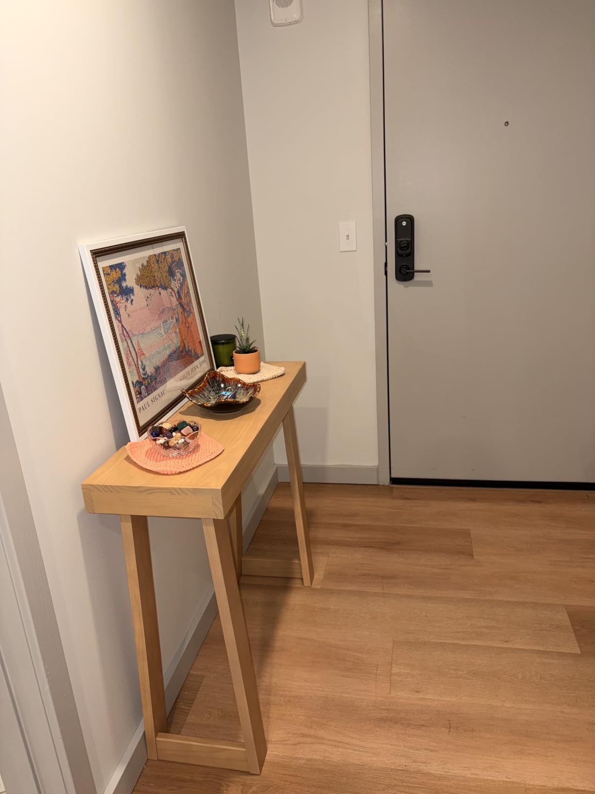 Plank+Beam Classic Console Table, 56 Inch, Blonde | Non-Toxic Finishes, Versatile Design, Elegant Details, Easy Assembly, Quick Setup, Solid Wood customer photo 2