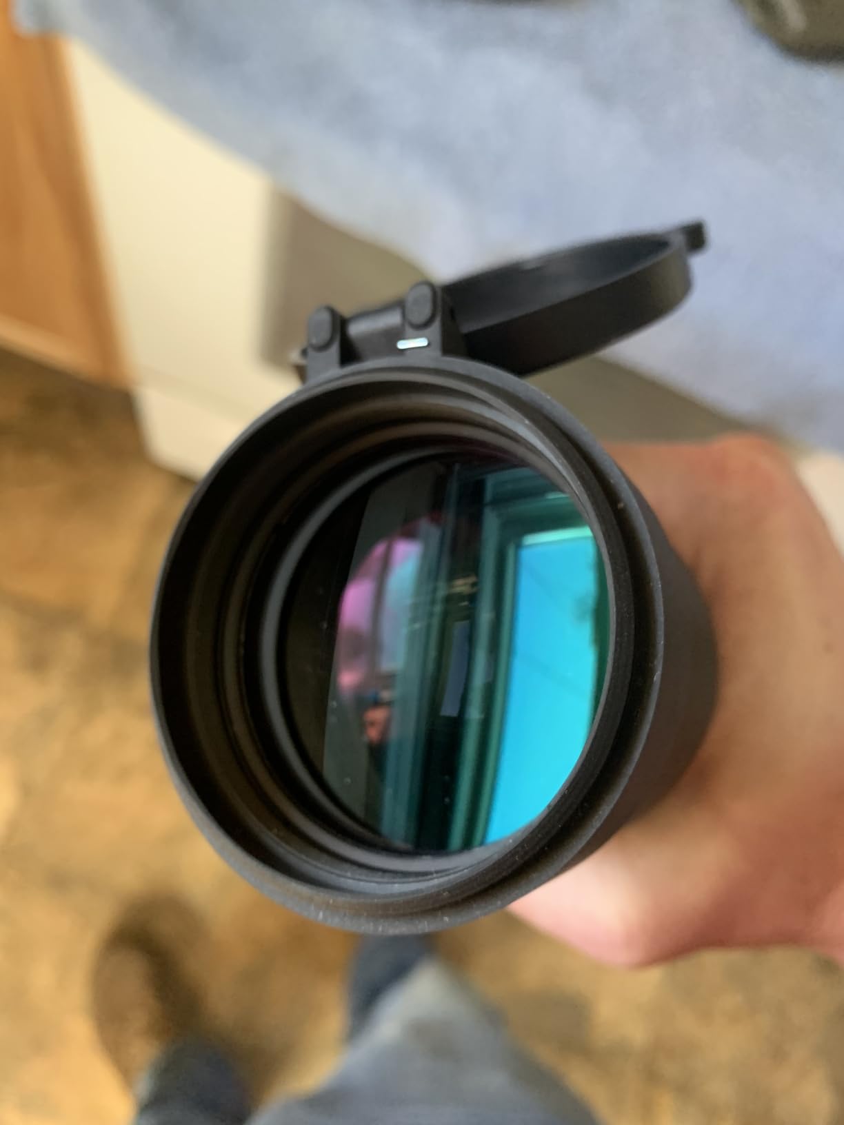 Monstrum Hornet 6-24x50 FFP Rifle Scope | Includes Zero Stop, Bubble Level Scope Rings, 1 CR2032 Battery, and Detachable Sunshade customer photo 2