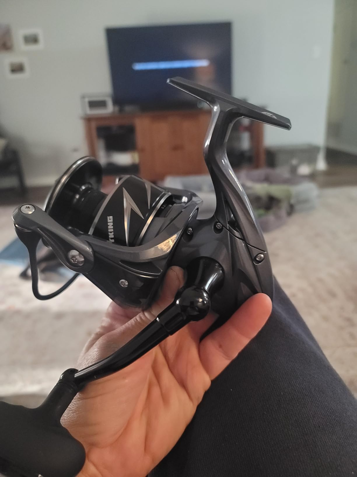 KastKing ReKon Saltwater Spinning Fishing Reel - Powerful for Big Game | Max Drag:55 lb,5+1+1 BB, NyliTech Body, MaxiDur Bearings & Carbon Fiber Drag, Water Resistant customer photo 1