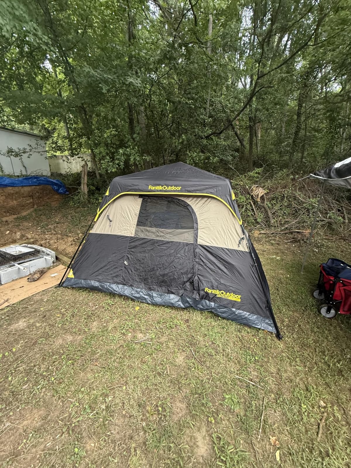 FanttikOutdoor 4/6/8/10 Person Instant Tent for Camping Setup in 60s | Camping Tent with Rainfly & Windproof, Portable Instant Cabin Tent with Carry Bag for Family Camping & Hiking customer photo 2