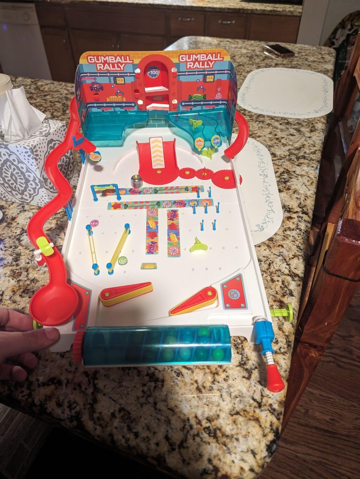 Thames & Kosmos Pinball Machine Maker STEM Experiment Kit Toy of the Year Finalist, Gumball Rally l Explore Physics, Force, Motion, Gravity, Simple Machines customer photo 1