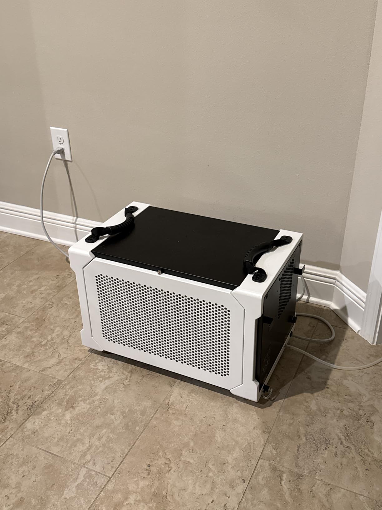 155 Pints Commercial Dehumidifier with Pump for Crawl Space | Energy Star Certified dehumidifier with Drain Hose, Industry Water Damage Restoration for up to 6,000 sq ft Basements customer photo 2