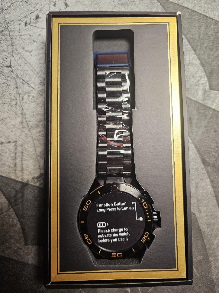 SOUYIE Luxury Smart Watch for Men Bluetooth Call, 1.43