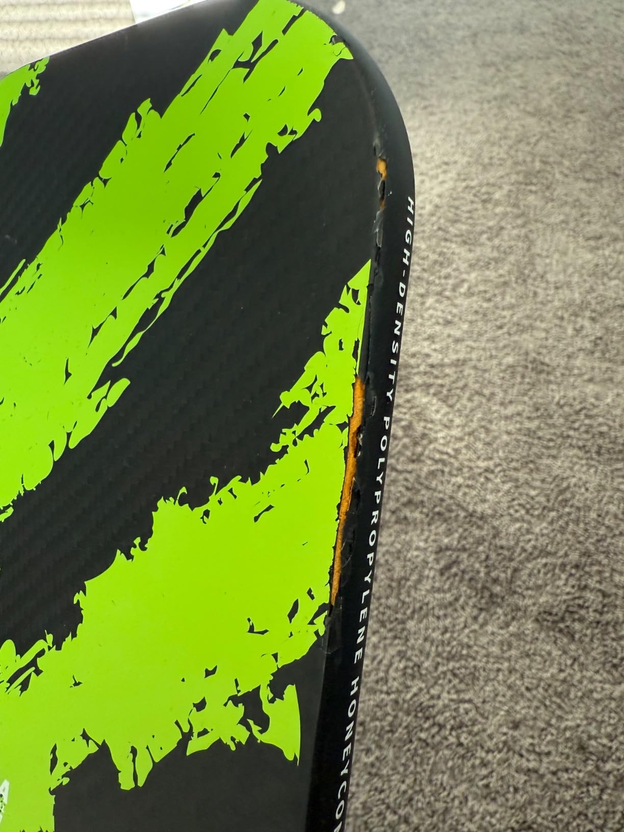 Warping Point Ascent Pickleball Paddles | Carbon Fiber Pickleball Racket with Aero Throat | Textured Grit Surface | Hexa Polymer Core | Designed for Swing Speed and Maneuverability customer photo 1