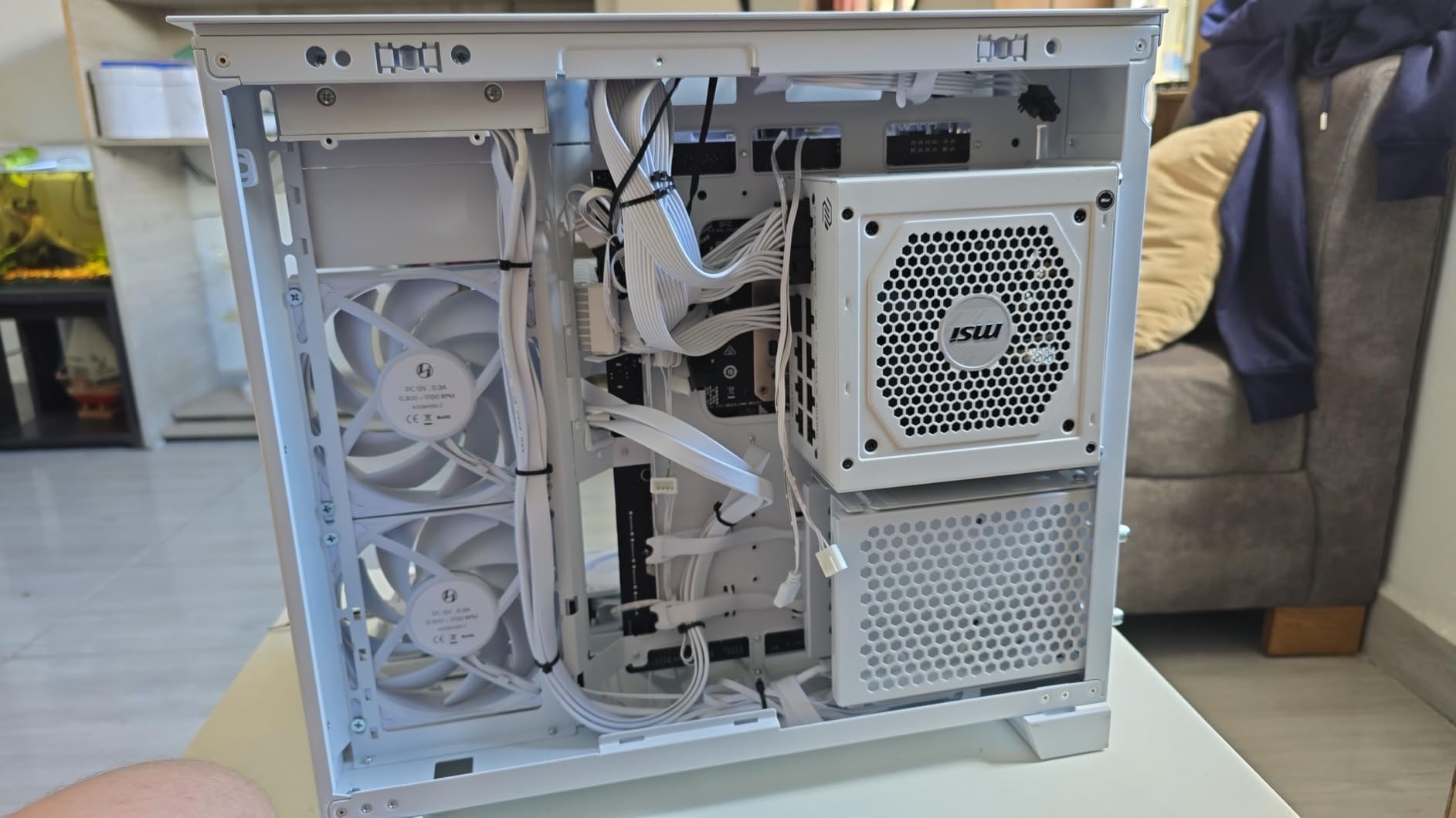 MSI MAG A1000GL PCIE5, Fully Modular Compact Gaming 1000W Power Supply, 80+ Gold, ATX 3.1 & PCIe 5.1 Ready, Native Dual-Color 12V-2x6 Cable, 10 Year Warranty customer photo 2