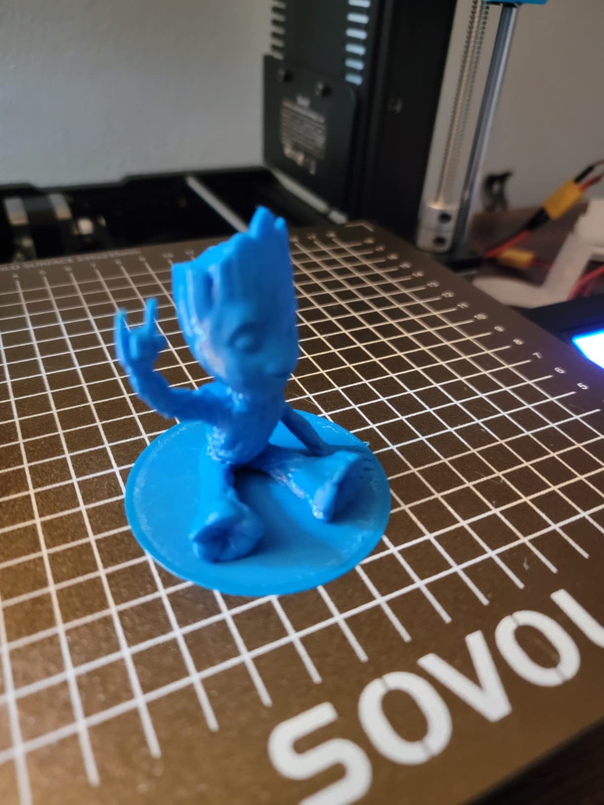 Sovol T300 3D Printer Max Speed up to 600mm/s, Klipper Firmware 300°C All-in-one Hotend 30s Preheat Time 81-Point Auto Leveling 95% Pre-Assembly All Metal Body 11.8 * 11.8 * 13.8in customer photo 1