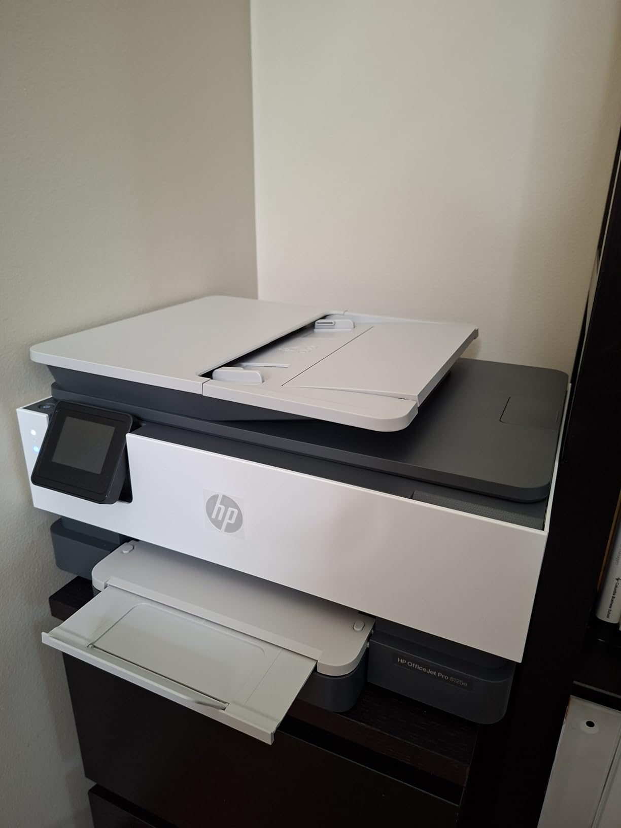 HP OfficeJet Pro 8125e Wireless All-in-One Color Inkjet Printer, Print, Scan, Copy, ADF, Duplex Printing Best-for-Home Office, 3 Month Instant Ink Trial Included, AI-Enabled (405T6A) customer photo 2