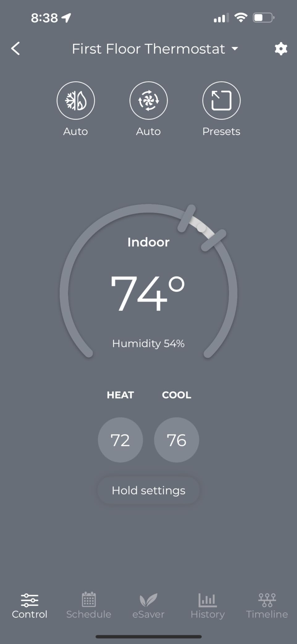 Cielo Smart Thermostat Eco for Central HVAC, Energy Star Certified (White) | Free C-Wire Adapter customer photo 1