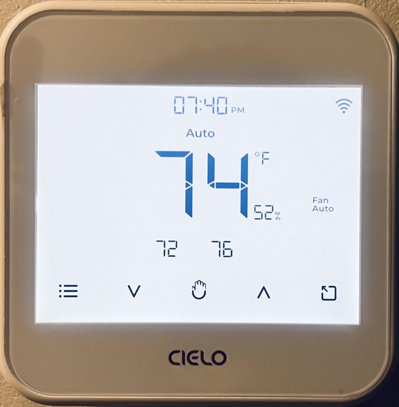 Cielo Smart Thermostat Eco for Central HVAC, Energy Star Certified (White) | Free C-Wire Adapter customer photo 2