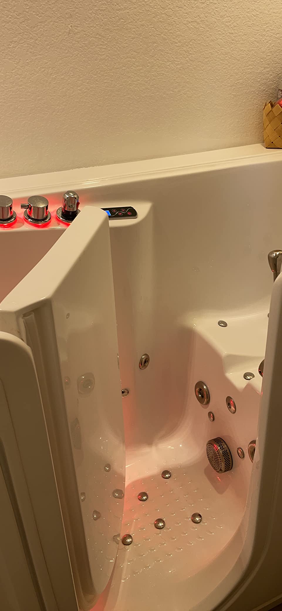 ANZZI Walk In Tub, 30 X 53 In, Left Drain, 9 Whirlpool & 26 Air Jets | The 60 In Handheld Sprayer And Built In Heater Maintain, Soothing Hydrotherapy 9 Hydro And 4 Targeted Back customer photo 1