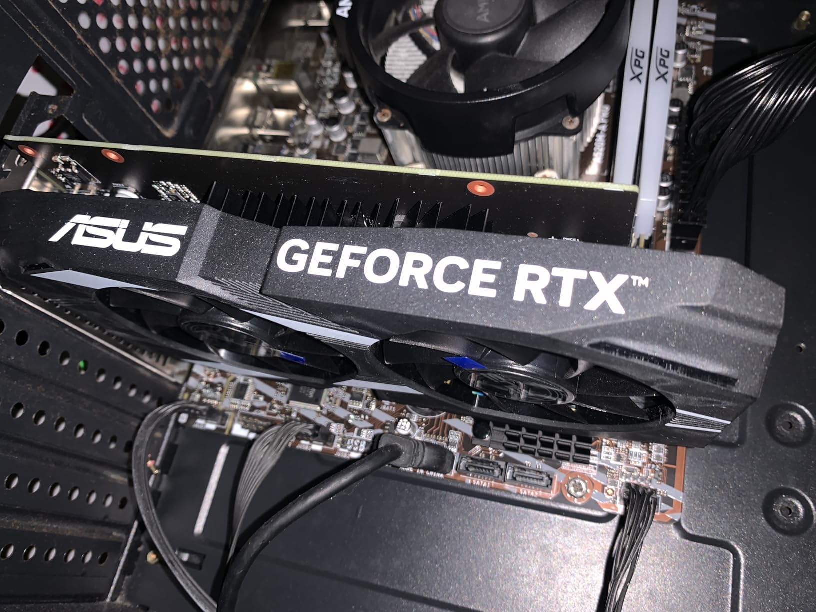 ASUS Dual NVIDIA GeForce RTX 3050 6GB GDDR6 OC Edition Gaming Graphics Card customer photo 1