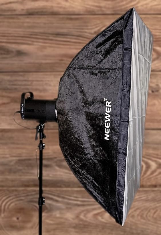 NEEWER 800Ws Studio Monolight Flash Light Kit: 2 Pack S101-400W PRO 5600K Strobe Lights with 2.4G Trigger/150W Modeling Lamps/Bowens Mount/Softboxes/Stands/Reflector/Bag, Compatible with QPRO customer photo 1