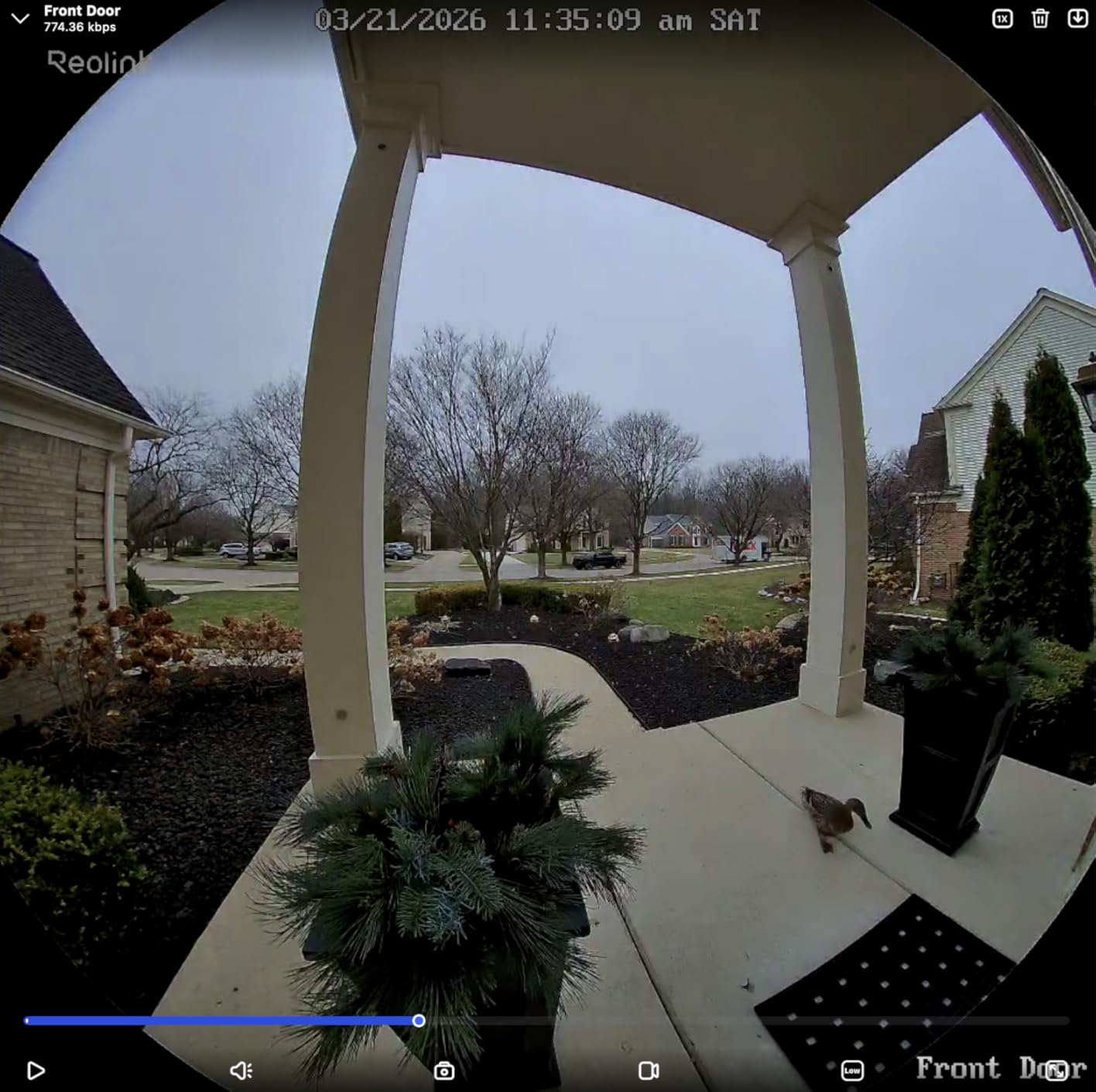 REOLINK Battery Video Doorbell 2K Wireless Outdoor Camera, 2.4/5 GHz WiFi | No Subscription Local Storage, 150°x150° Head-to-Toe View, Two-Way Talk, Person/Vehicle/Package Detection(Chime not Included) customer photo 1