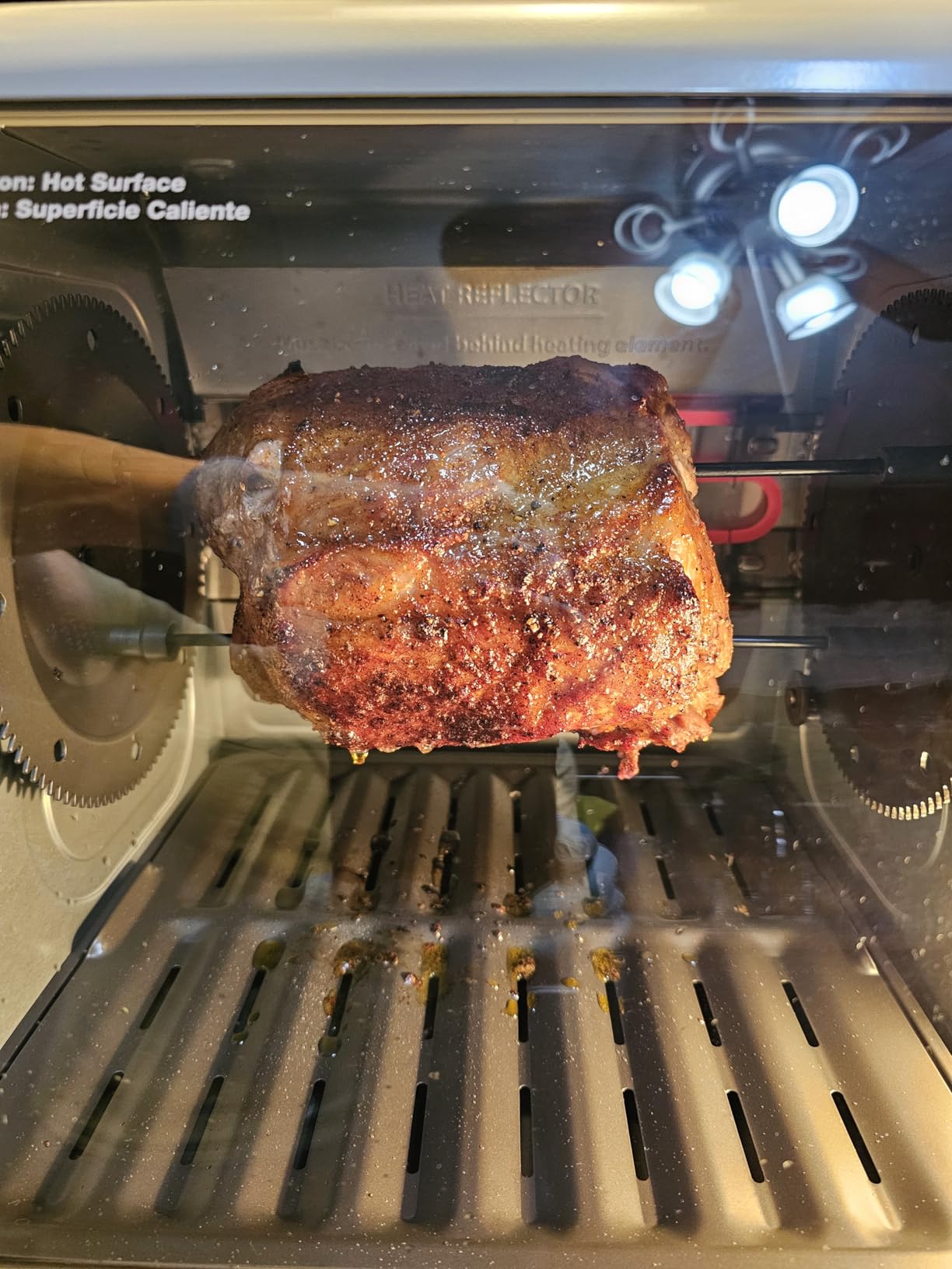 Ronco 6000 Platinum Digital Countertop Rotisserie Oven, 12-lb Capacity customer photo 1