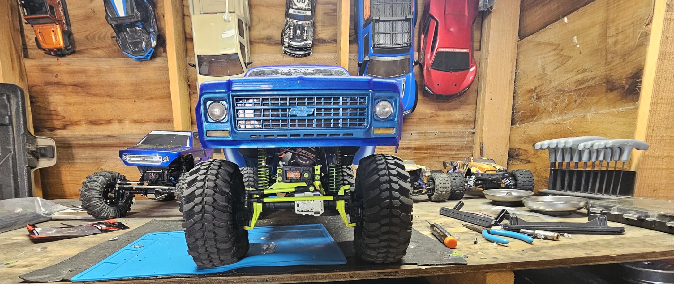 TRX4 Servo on Axle Mount, Aluminum TRX4 SOA Mount 4-Link Suspension for 1/10 RC Crawler Car, CNC Aluminum Servo Mount for Traxxas TRX4 customer photo 1