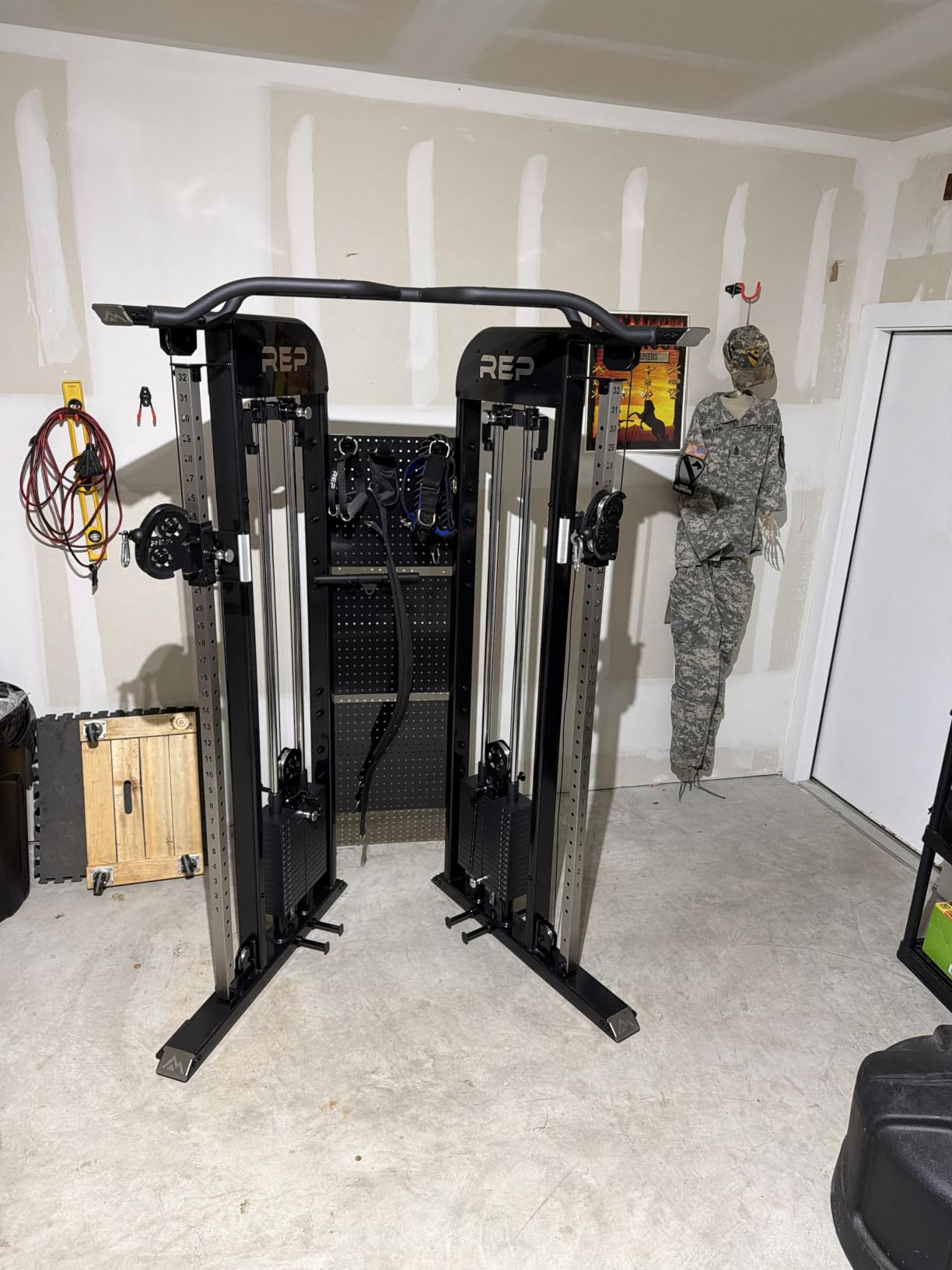 REP Fitness Arcadia Functional Trainer - All in one Functional Trainer and Cable Machine for Home and Garage Gym!- Optional Weight Stack Upgrades and Attachment Packages customer photo 2