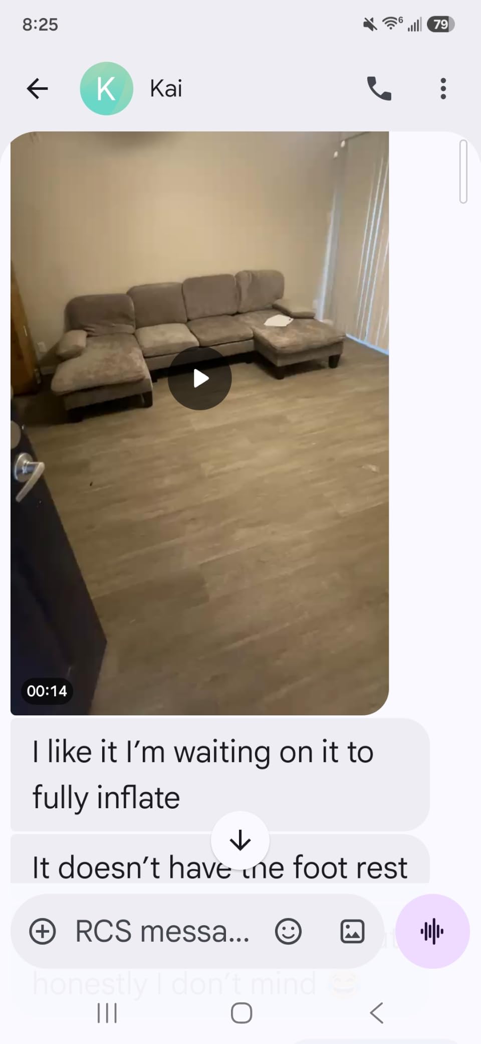 Furmax Sectional Couches for Living Room, Chenille, Grey | U-Shaped Sofa Couch with Linen Fabric, 4 Seat Sofa Set with Double Chaise for Apartment customer photo 2