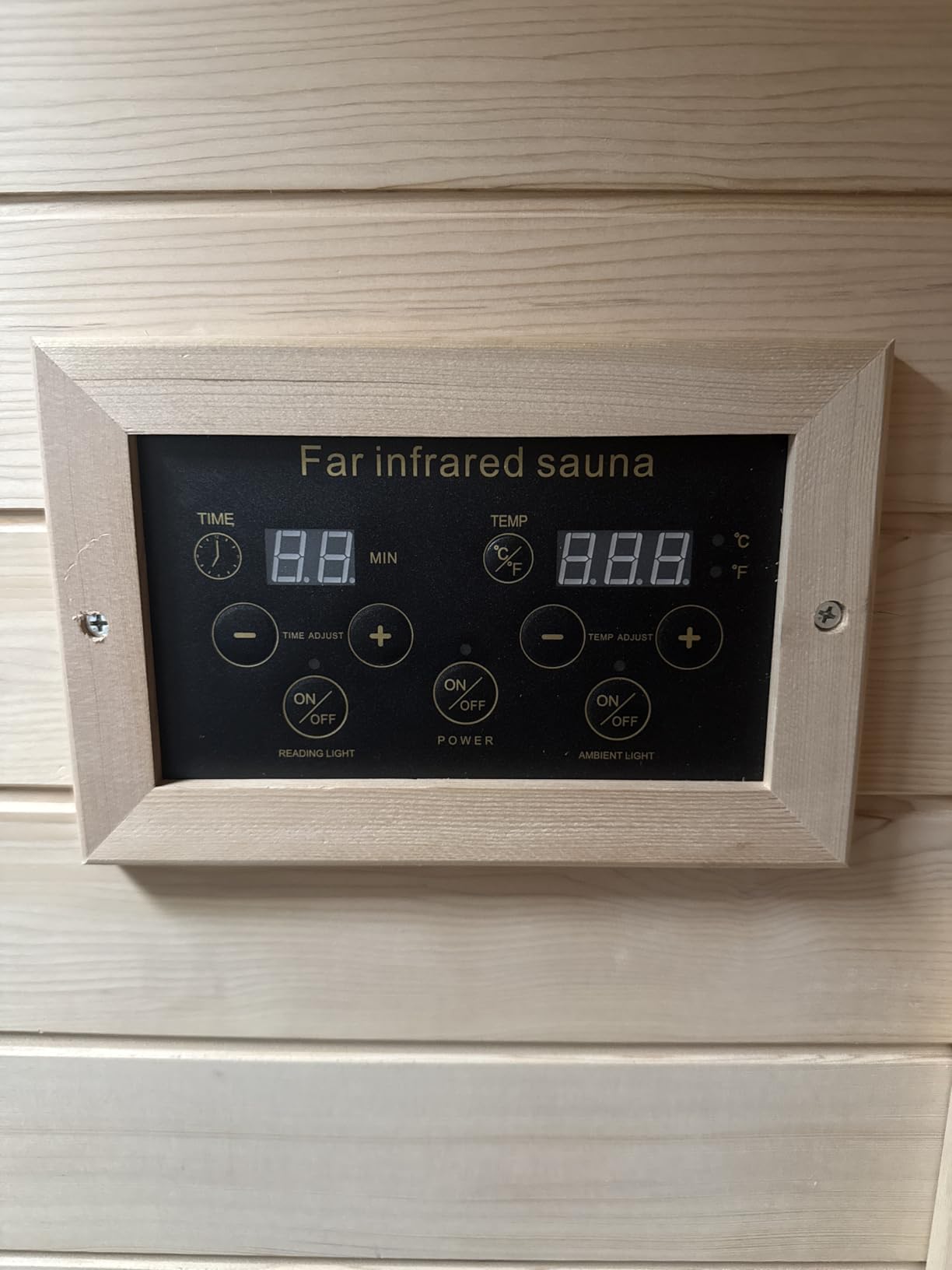 Outdoor Sauna 2 Person Infrared Sauna Far Infrared Saunas for Home | 0-5 mg Low EMF Home Sauna Spa Mahogany Wood Sauna Room with Red Light Therapy, Bluetooth Speakers, Chromotherapy Lights customer photo 1