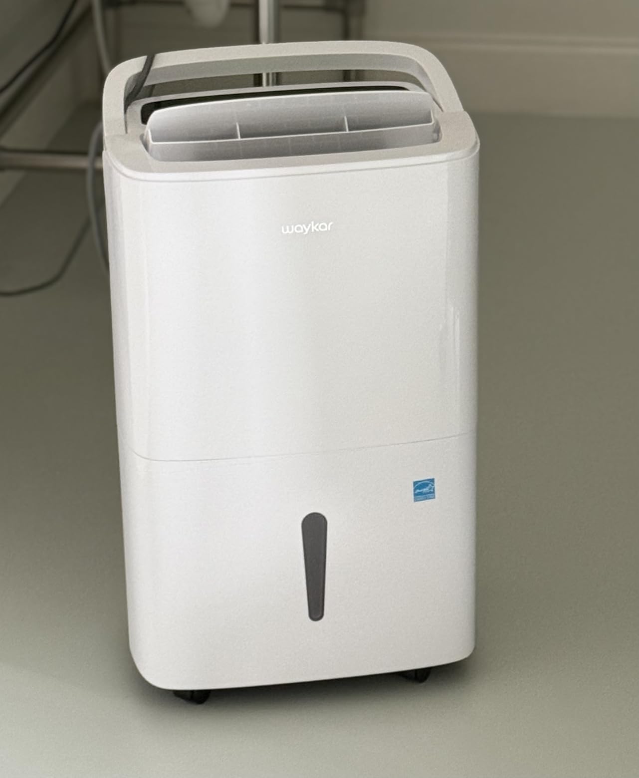 Waykar 150 Pints 7000 Sq.Ft Energy Star Dehumidifier with Pump for Basement customer photo 1