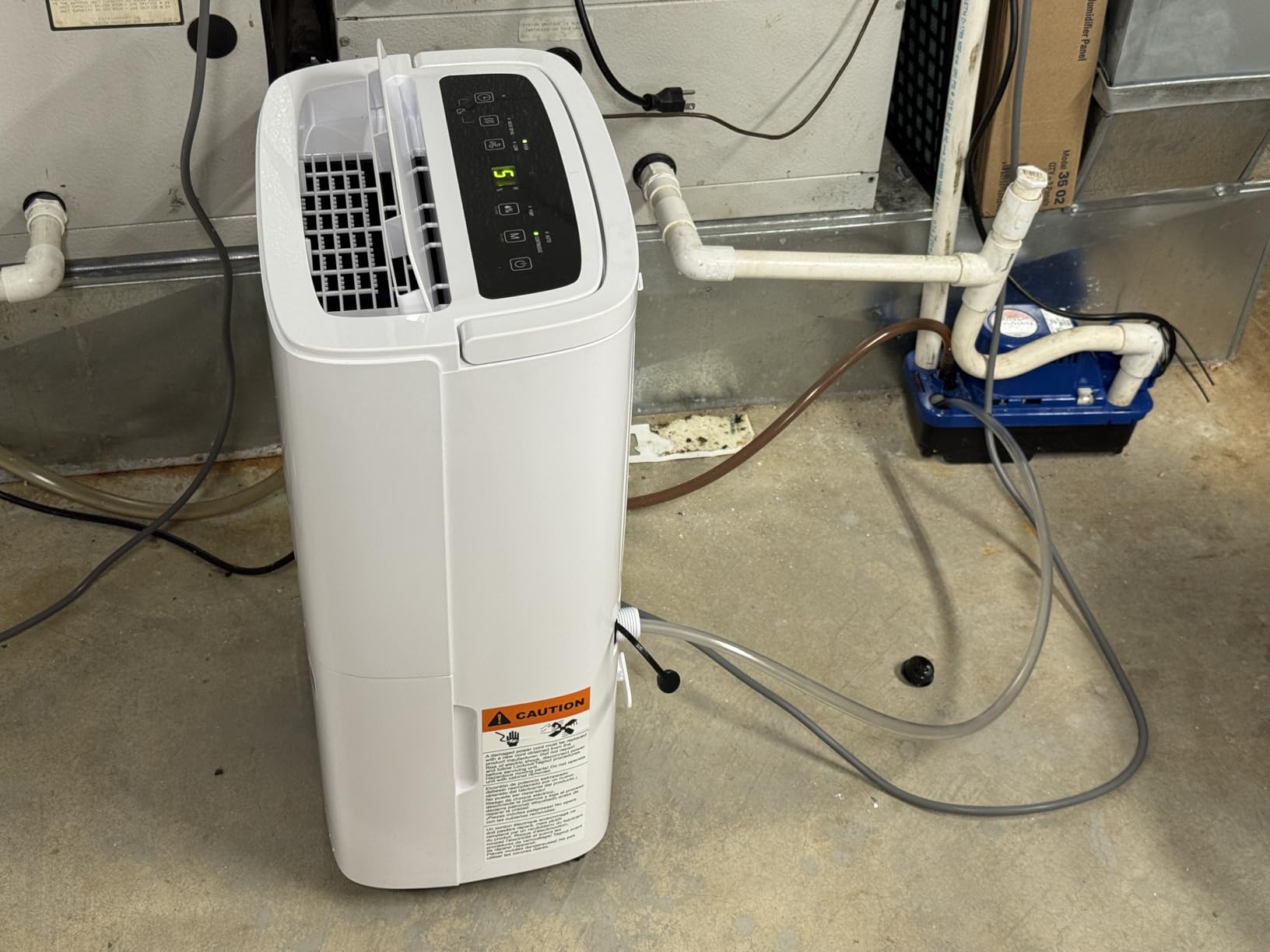 Waykar 150 Pints 7000 Sq.Ft Energy Star Dehumidifier with Pump for Basement customer photo 2
