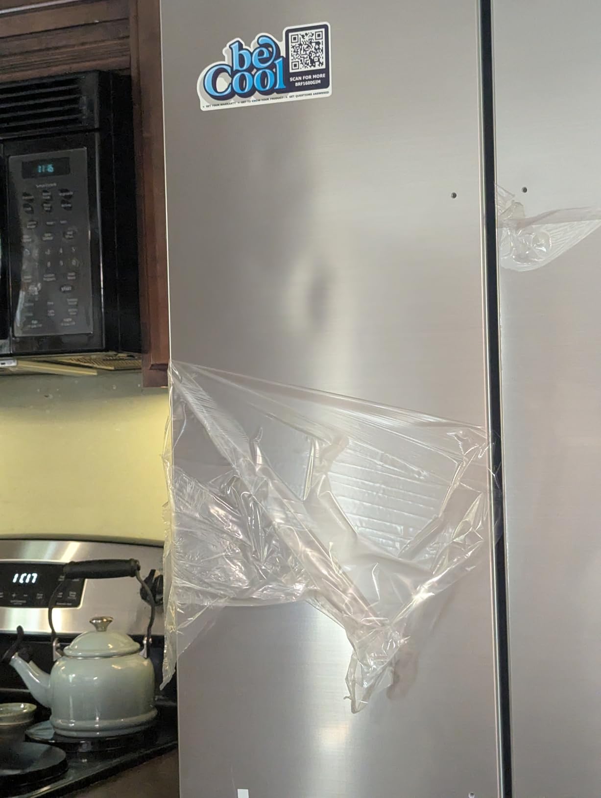 BLACK+DECKER 17 Cu. Ft. Convertible Freezer Refrigerator, BUC1700XW, White customer photo 1